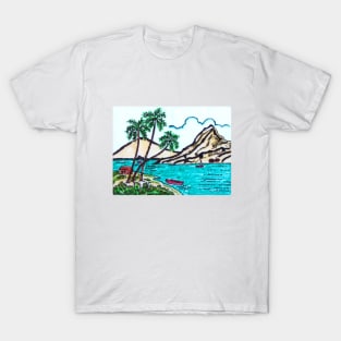 Lake Side Scenery T-Shirt